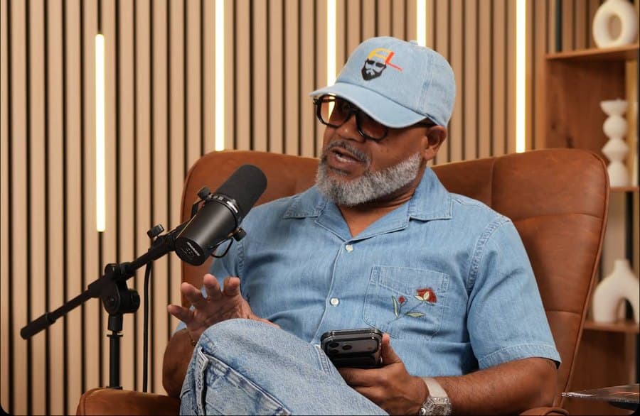Host of The Alchemist Lounge recording an episode at The Cast Studio